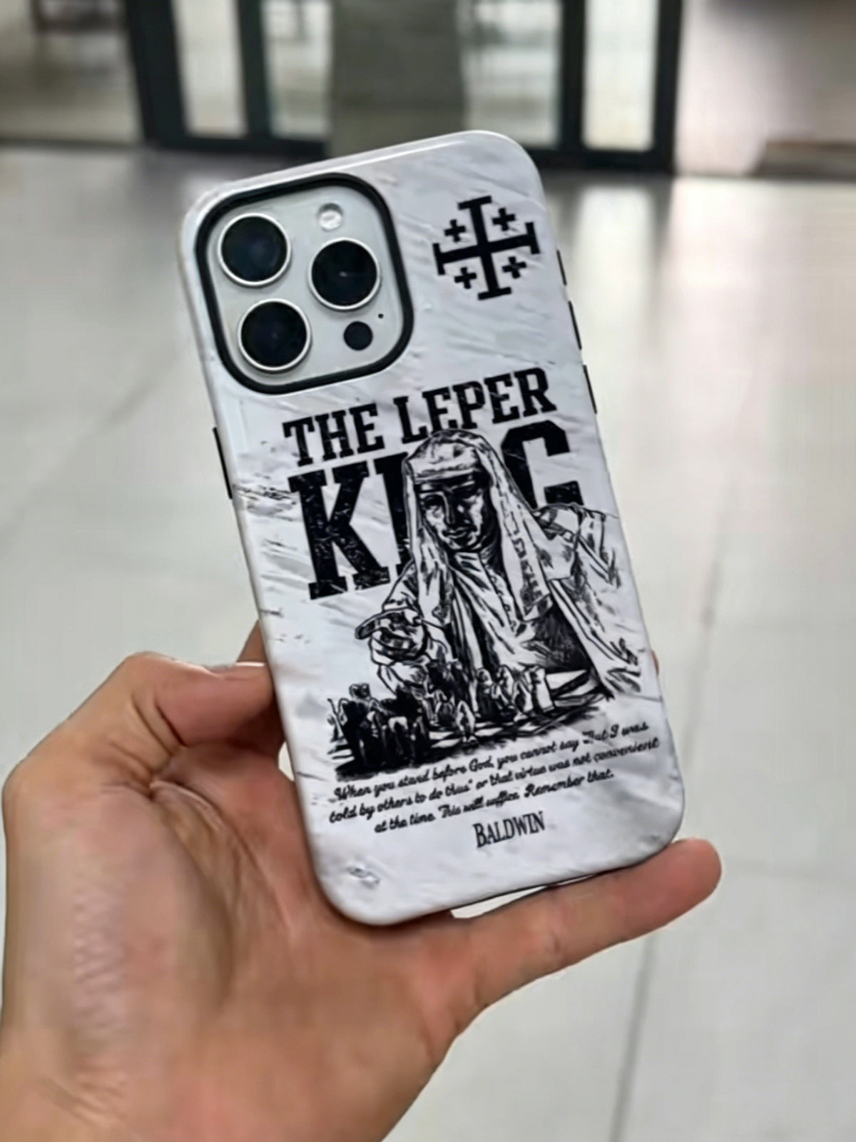 Baldwin IV phone case