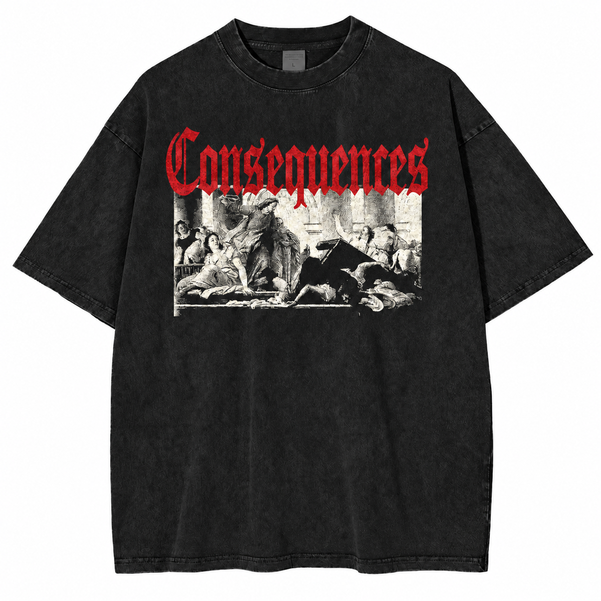 CONSEQUENCES Vintage Washed T-Shirt/Crewneck/Hoodie
