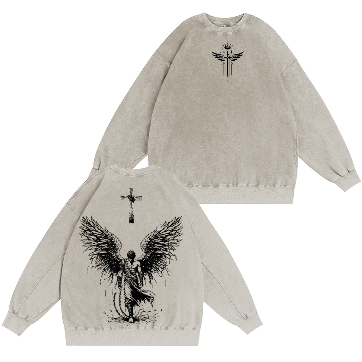 Fallen Angel Vintage Washed T-shirt/Crewneck/Hoodie