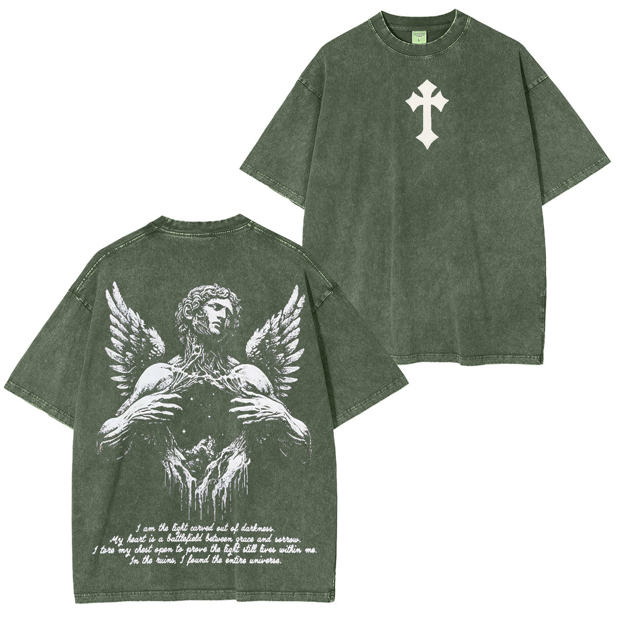 Fallen Angel Washed T-shirt/Crewneck/Hoodie