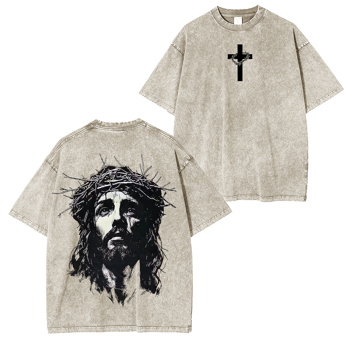 Crown Of Thorns Vintage Washed T-shirt/Crewneck/Hoodie