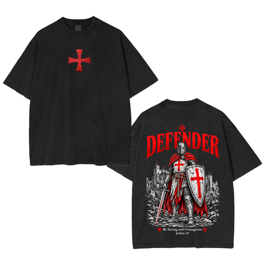 Defender of Faith Washed T-Shirt/Crewneck/Hoodie