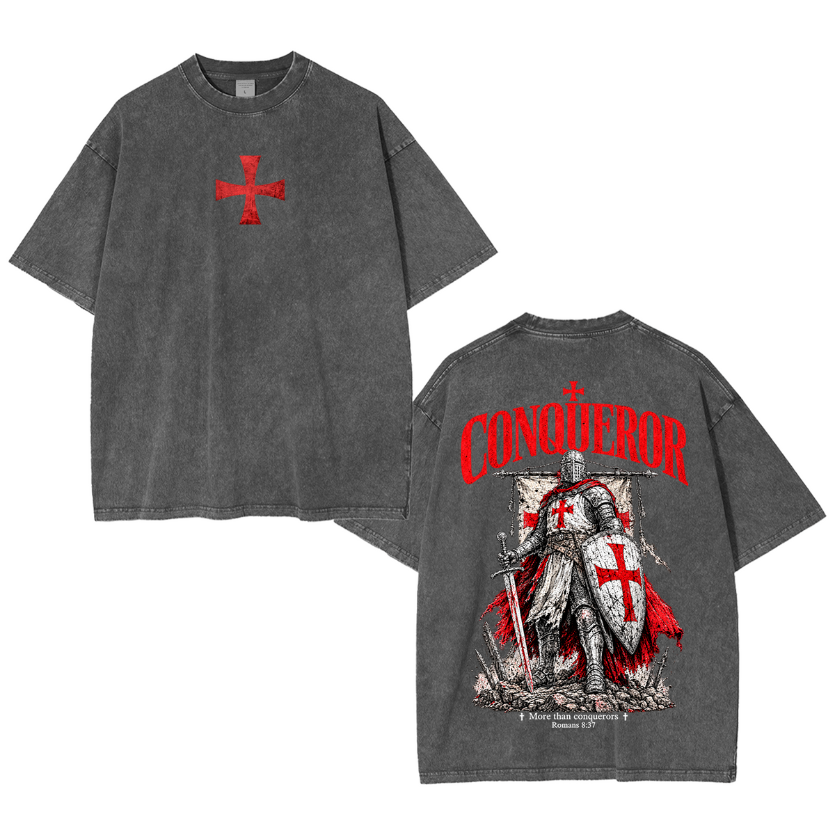 More Than Conquerors Washed T-Shirt/Crewneck/Hoodie