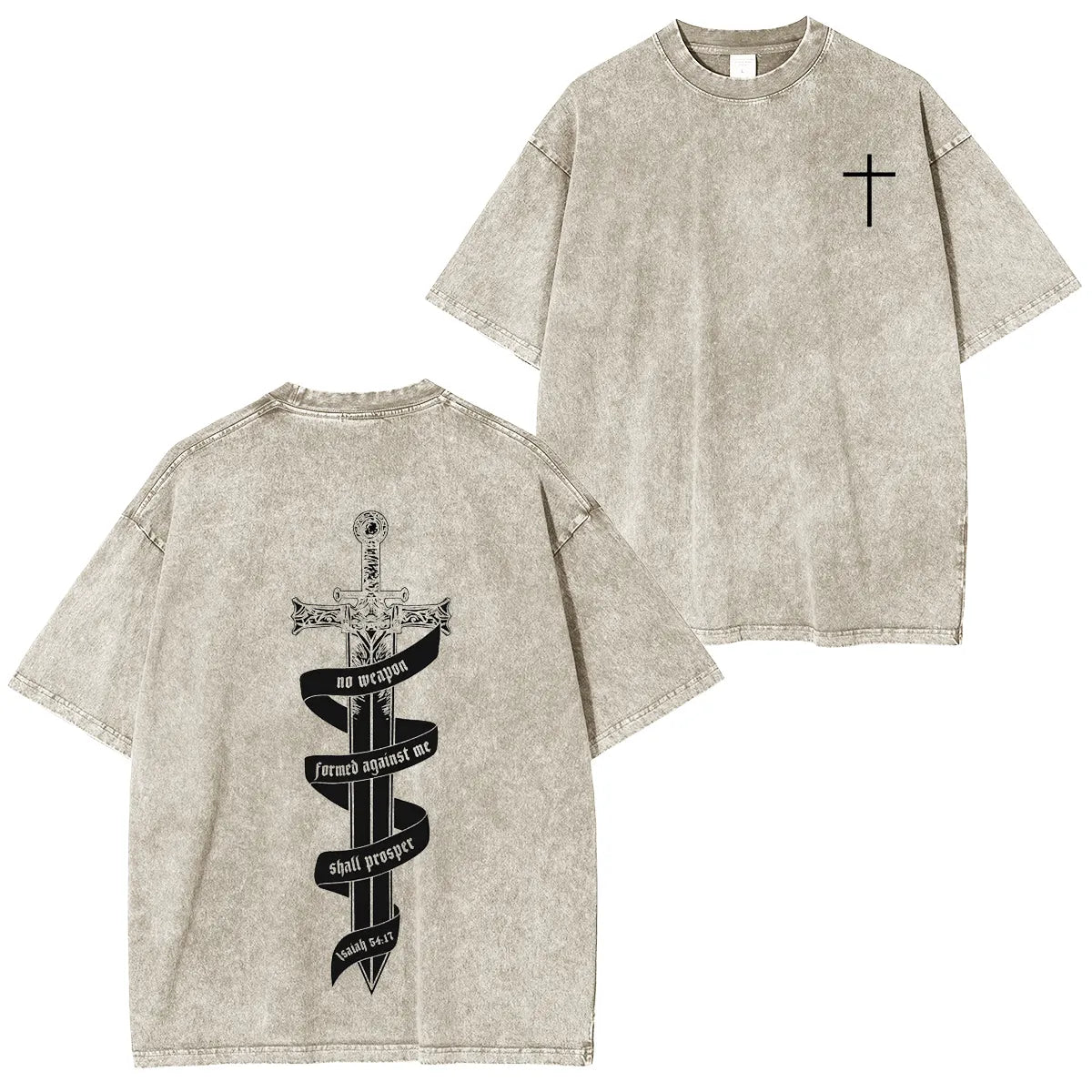 NoWeapon Formed Washed T-shirt/Crewneck/Hoodie