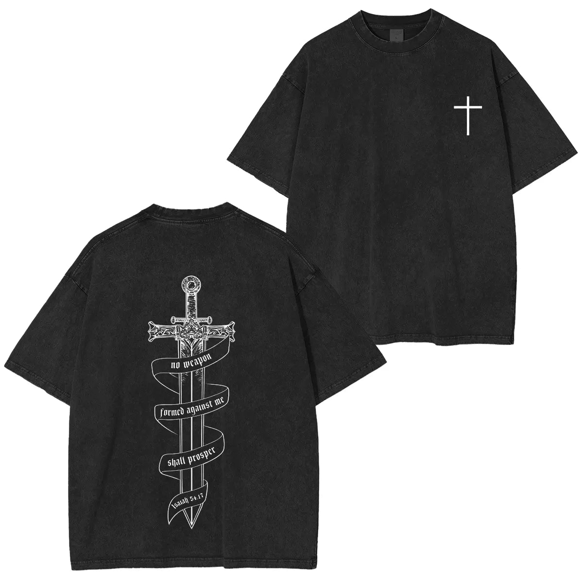 NoWeapon Formed Washed T-shirt/Crewneck/Hoodie