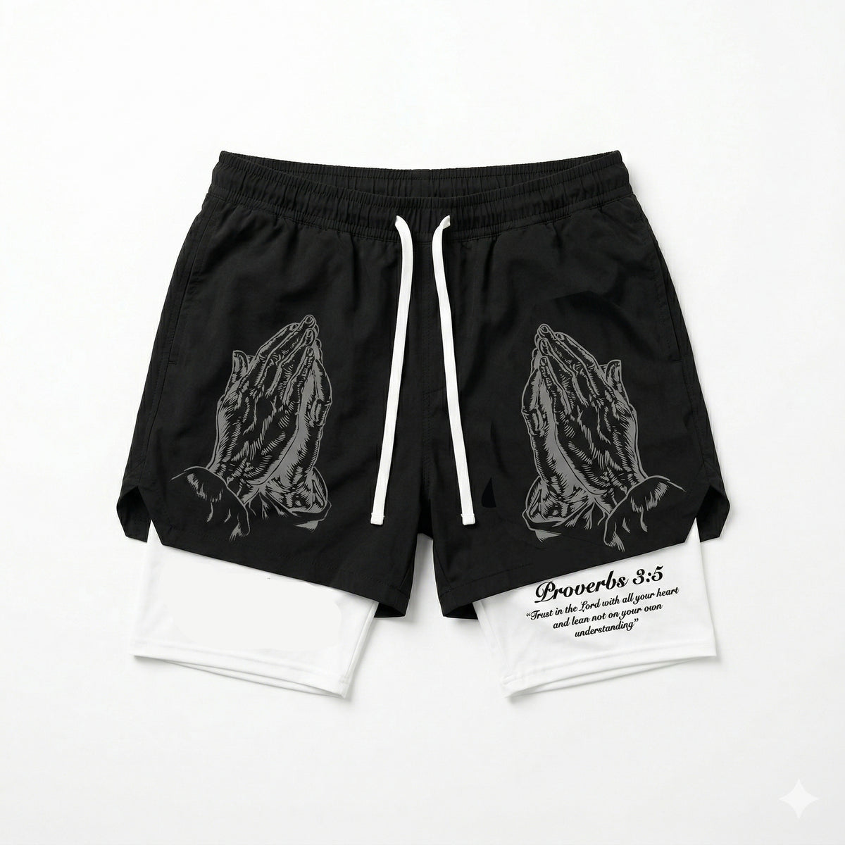Praying Hands Performance Gym Shorts