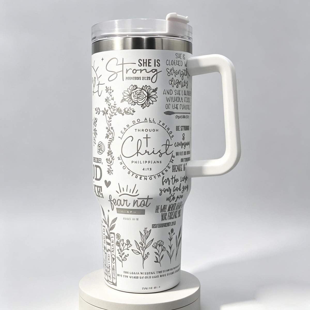 Bible Verses Tumbler 30oz/40oz
