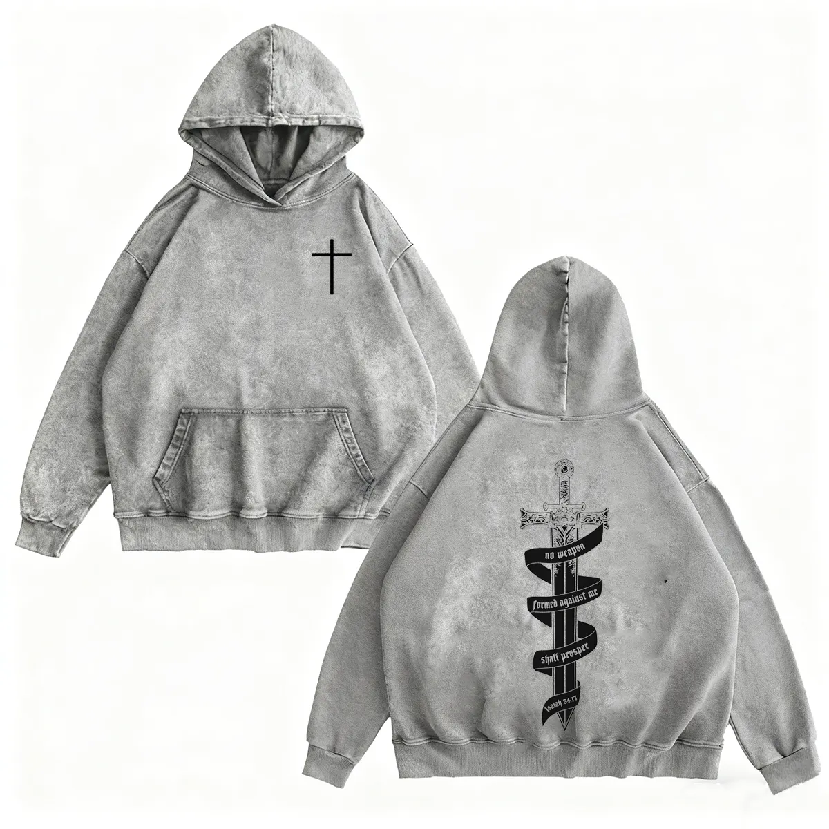 NoWeapon Formed Washed T-shirt/Crewneck/Hoodie