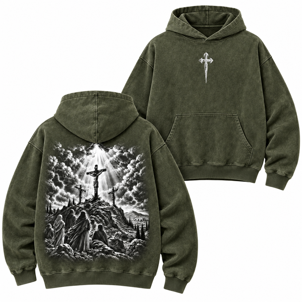 Calvary’s Light Vintage Washed T-Shirt/Crewneck/Hoodie