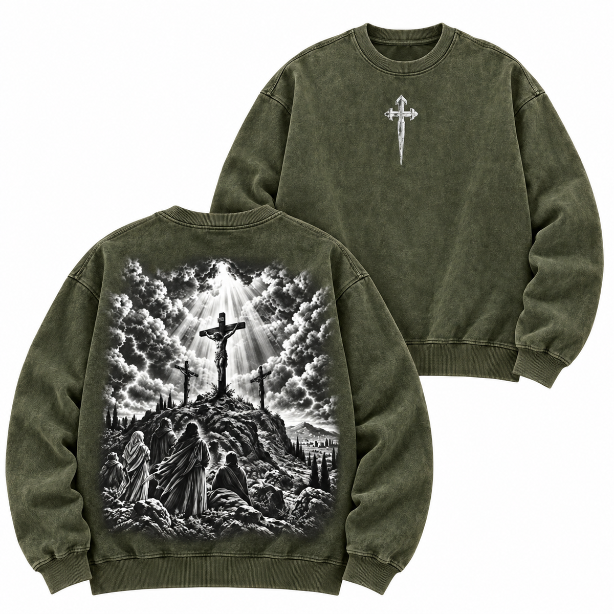 Calvary’s Light Vintage Washed T-Shirt/Crewneck/Hoodie