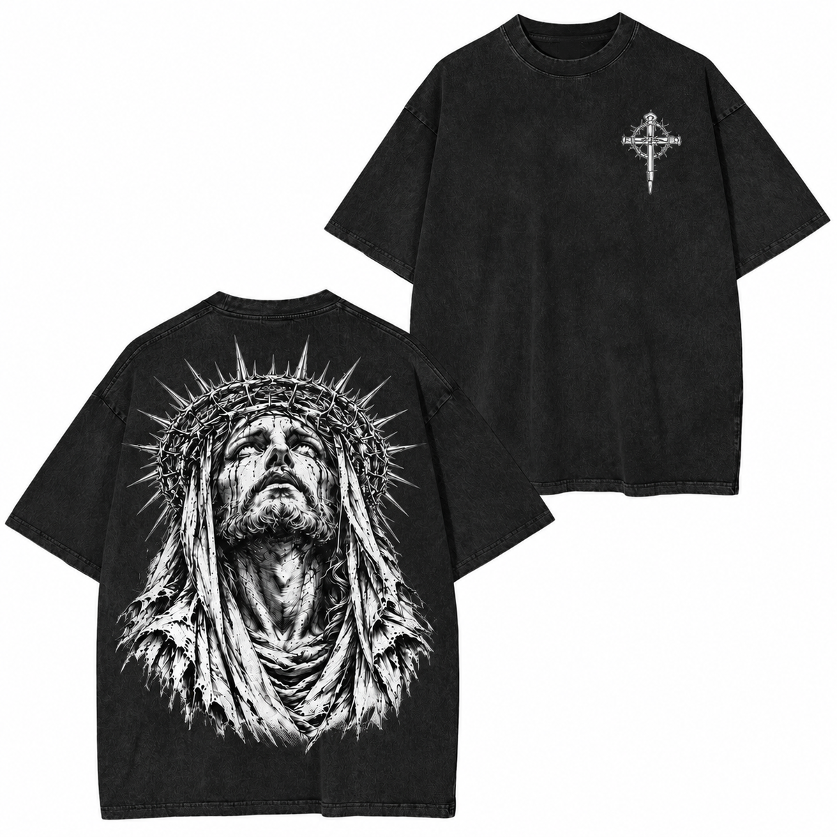 Crown of Thorns Washed T-Shirt/Crewneck/Hoodie