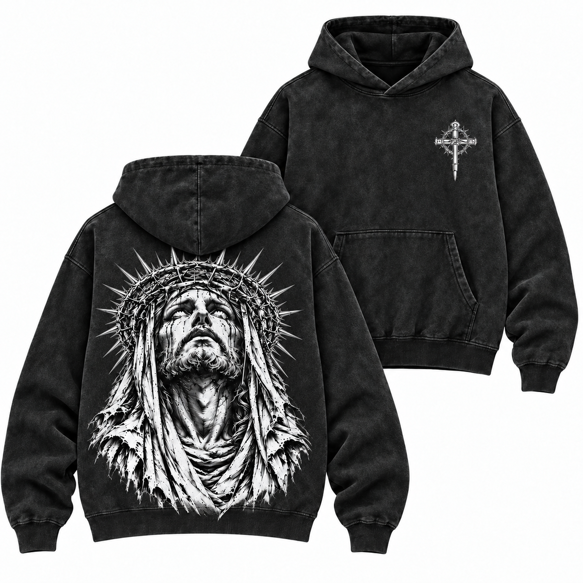 Crown of Thorns Washed T-Shirt/Crewneck/Hoodie