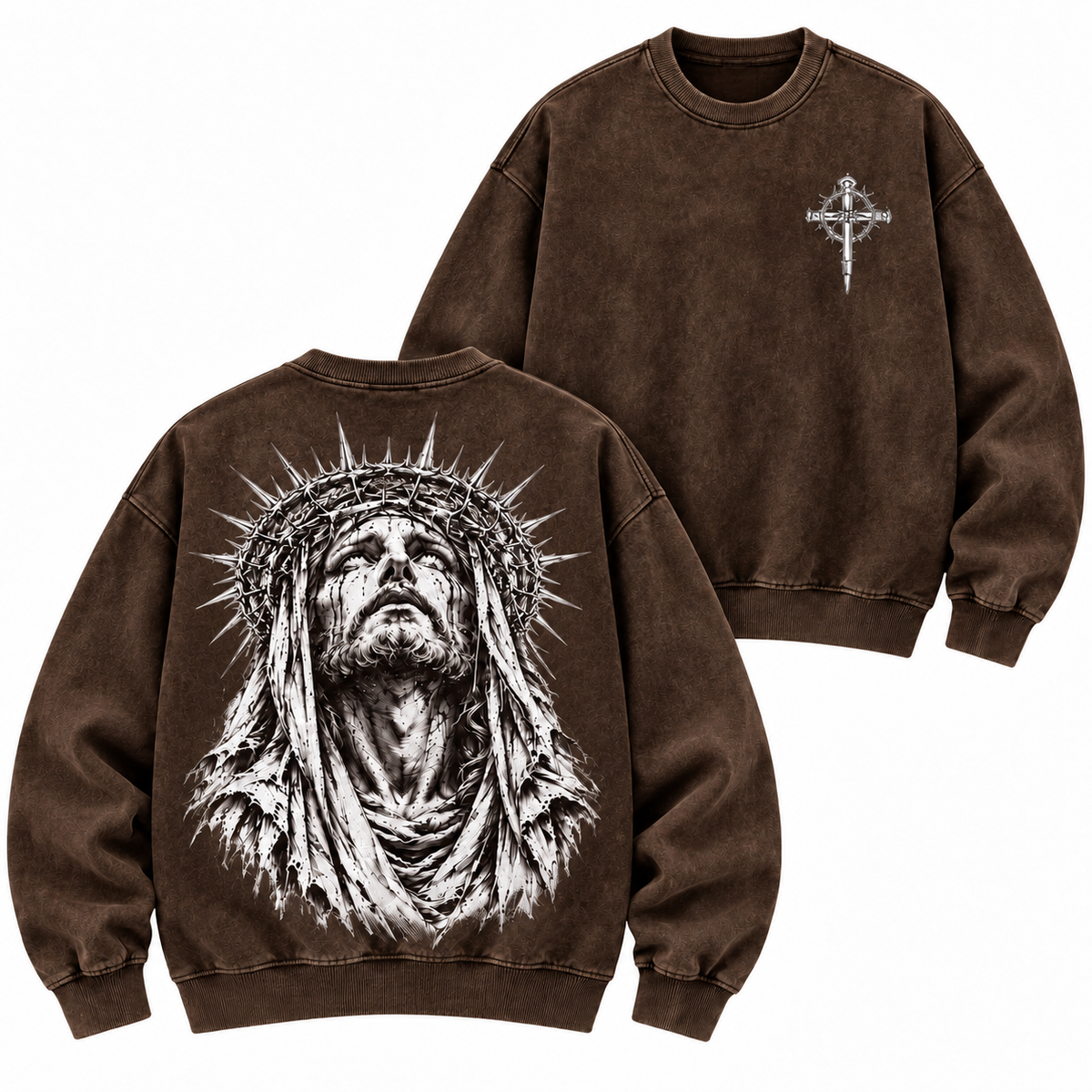 Crown of Thorns Washed T-Shirt/Crewneck/Hoodie