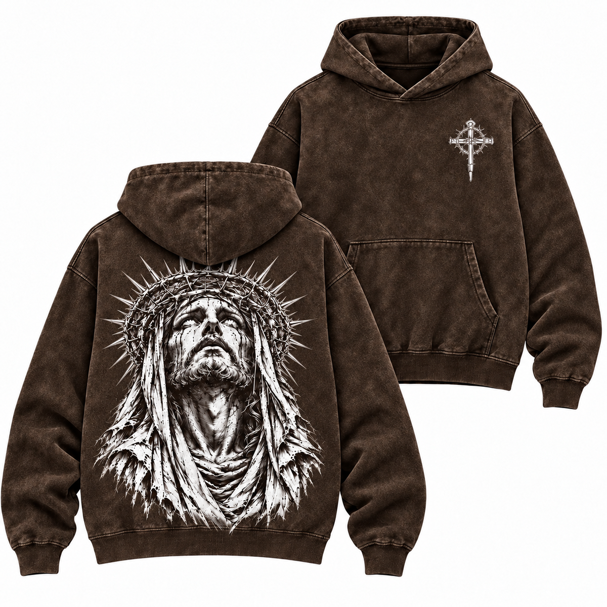 Crown of Thorns Washed T-Shirt/Crewneck/Hoodie