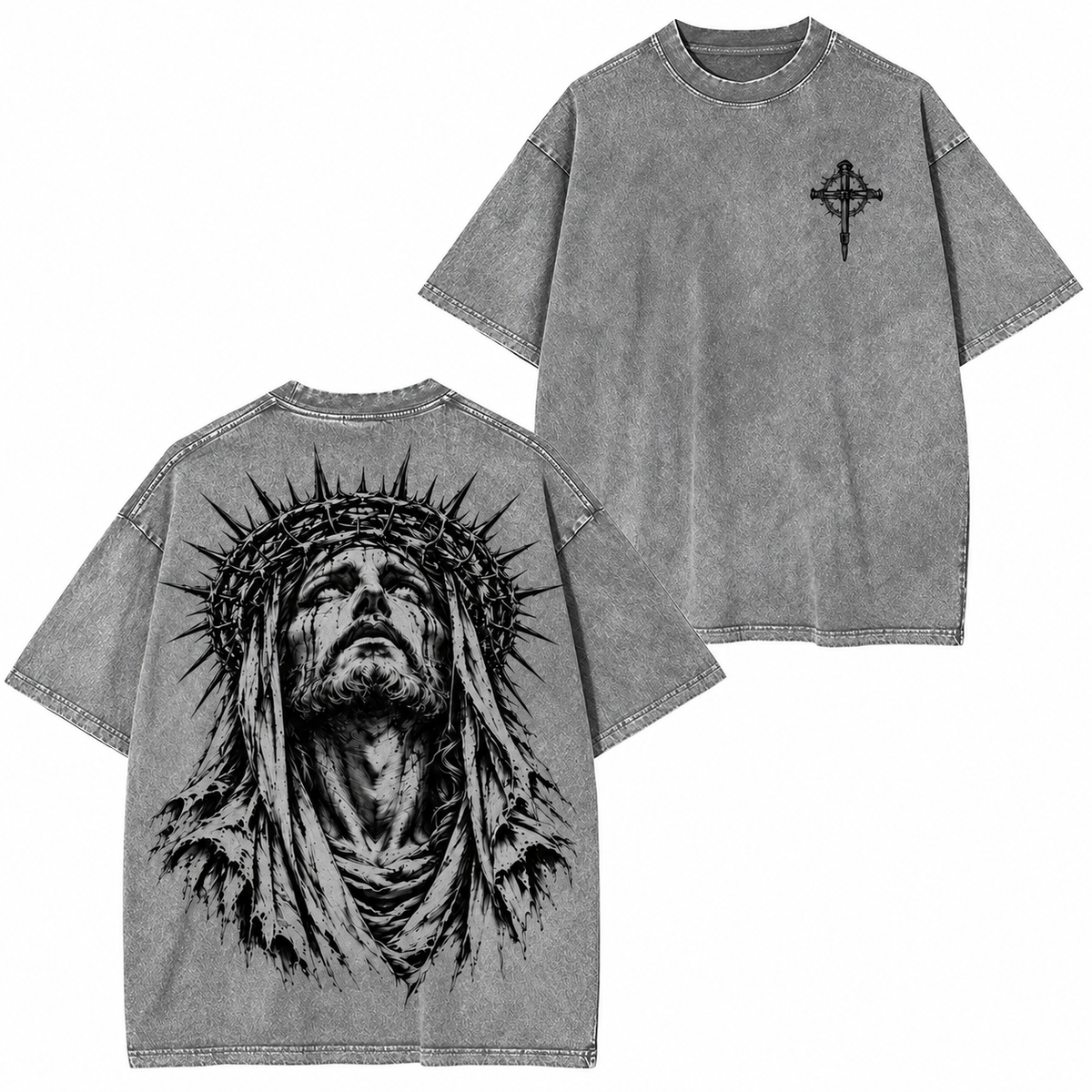 Crown of Thorns Washed T-Shirt/Crewneck/Hoodie