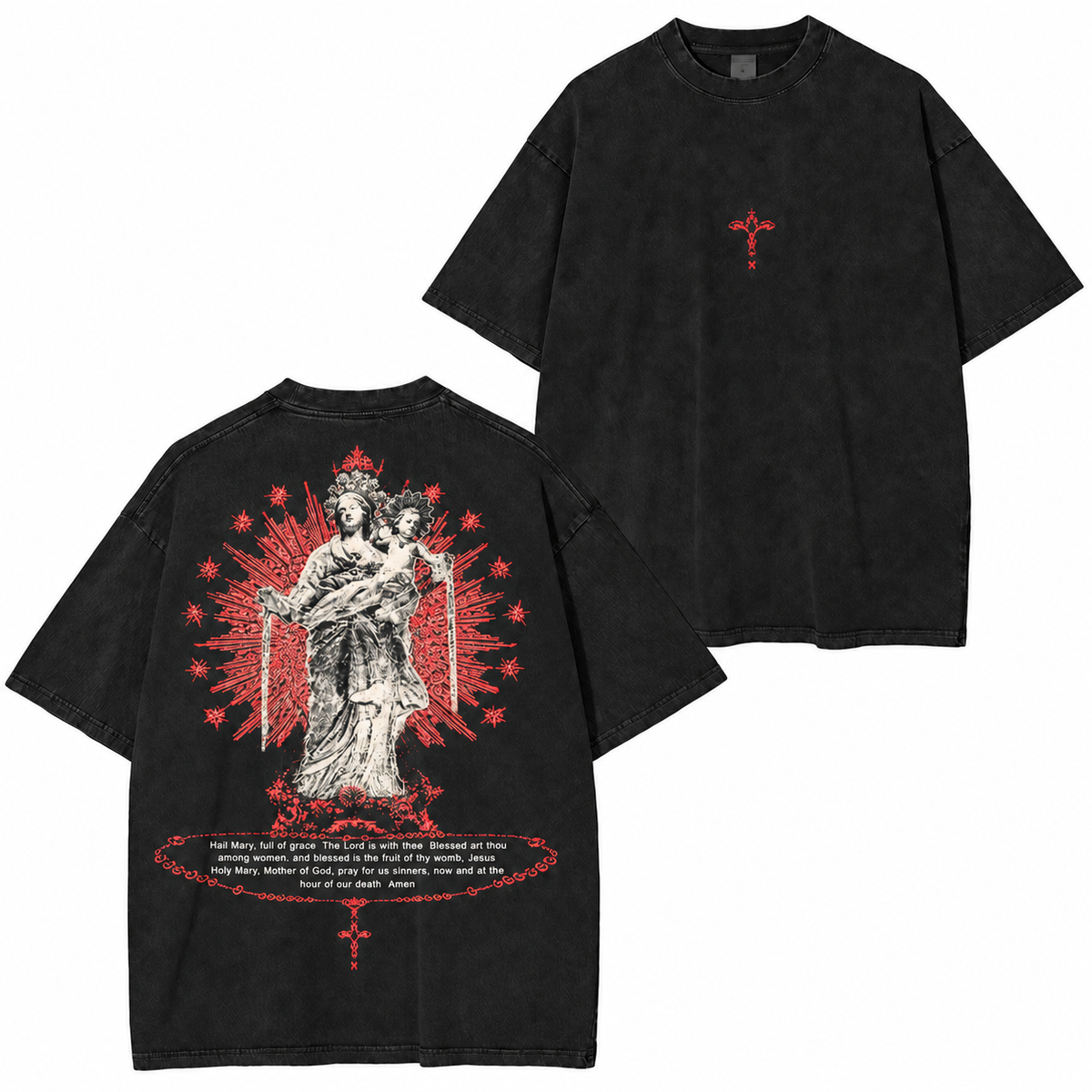 Hail Mary Vintage Washed T-Shirt/Crewneck/Hoodie