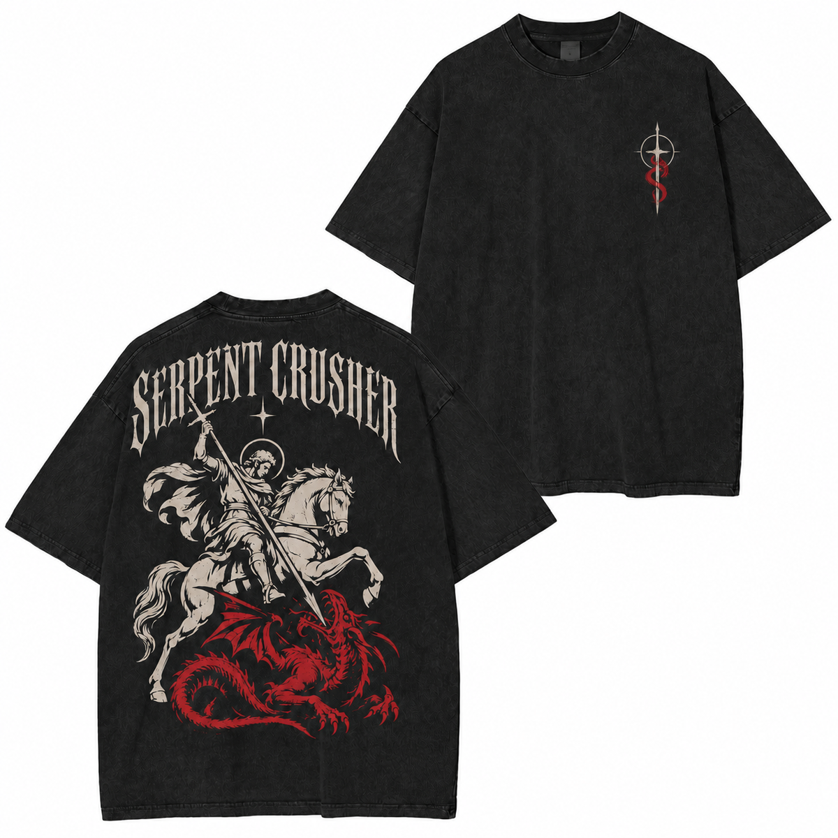Serpent Crusher Vintage Washed T-Shirt/Crewneck/Hoodie