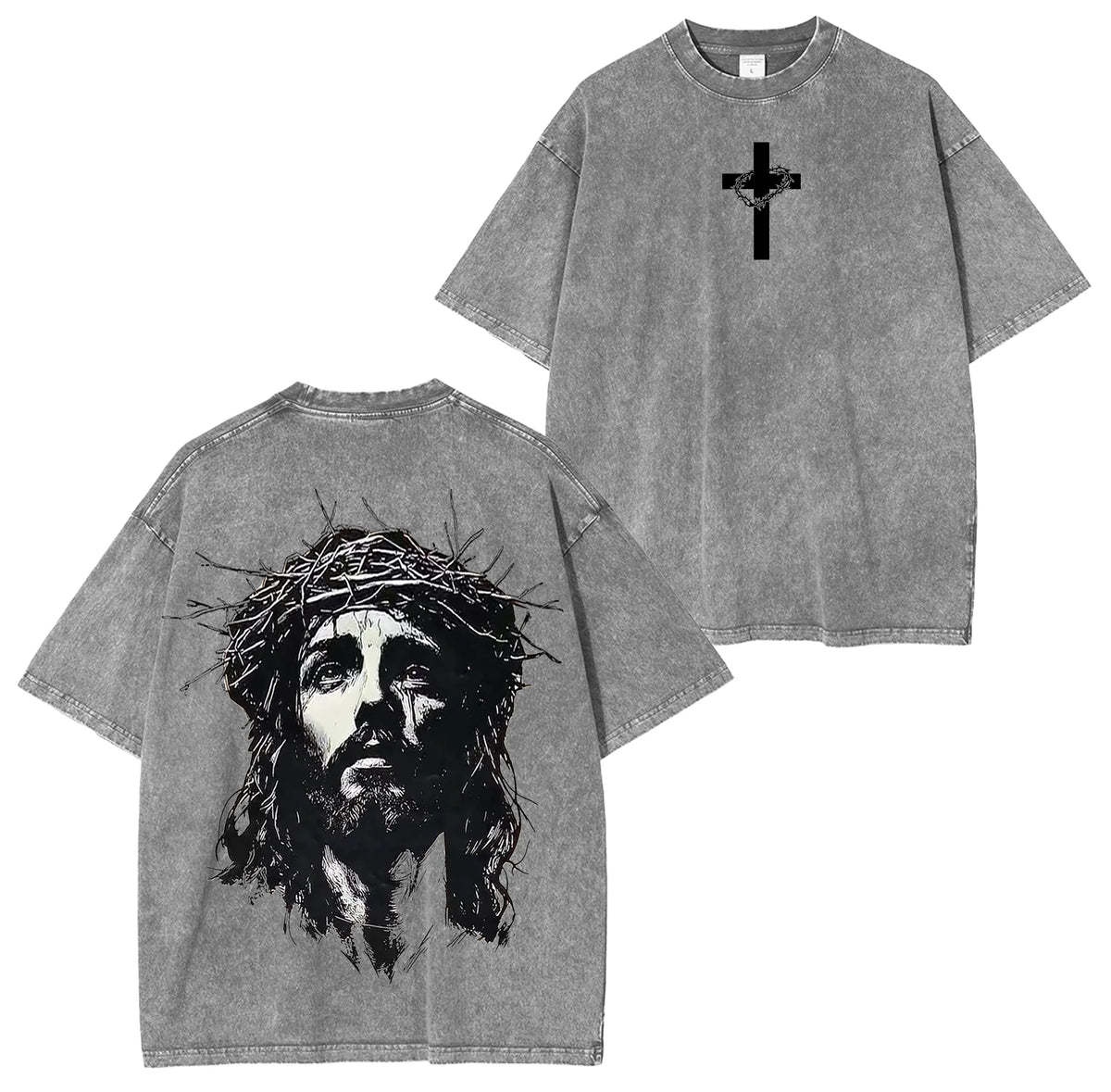 Crown Of Thorns Vintage Washed T-shirt/Crewneck/Hoodie