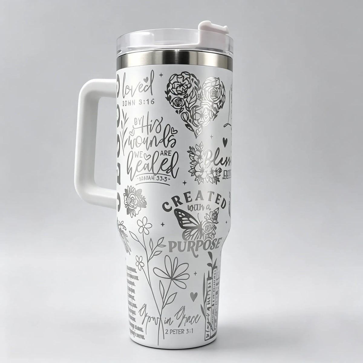 Bible Verses Tumbler 30oz/40oz