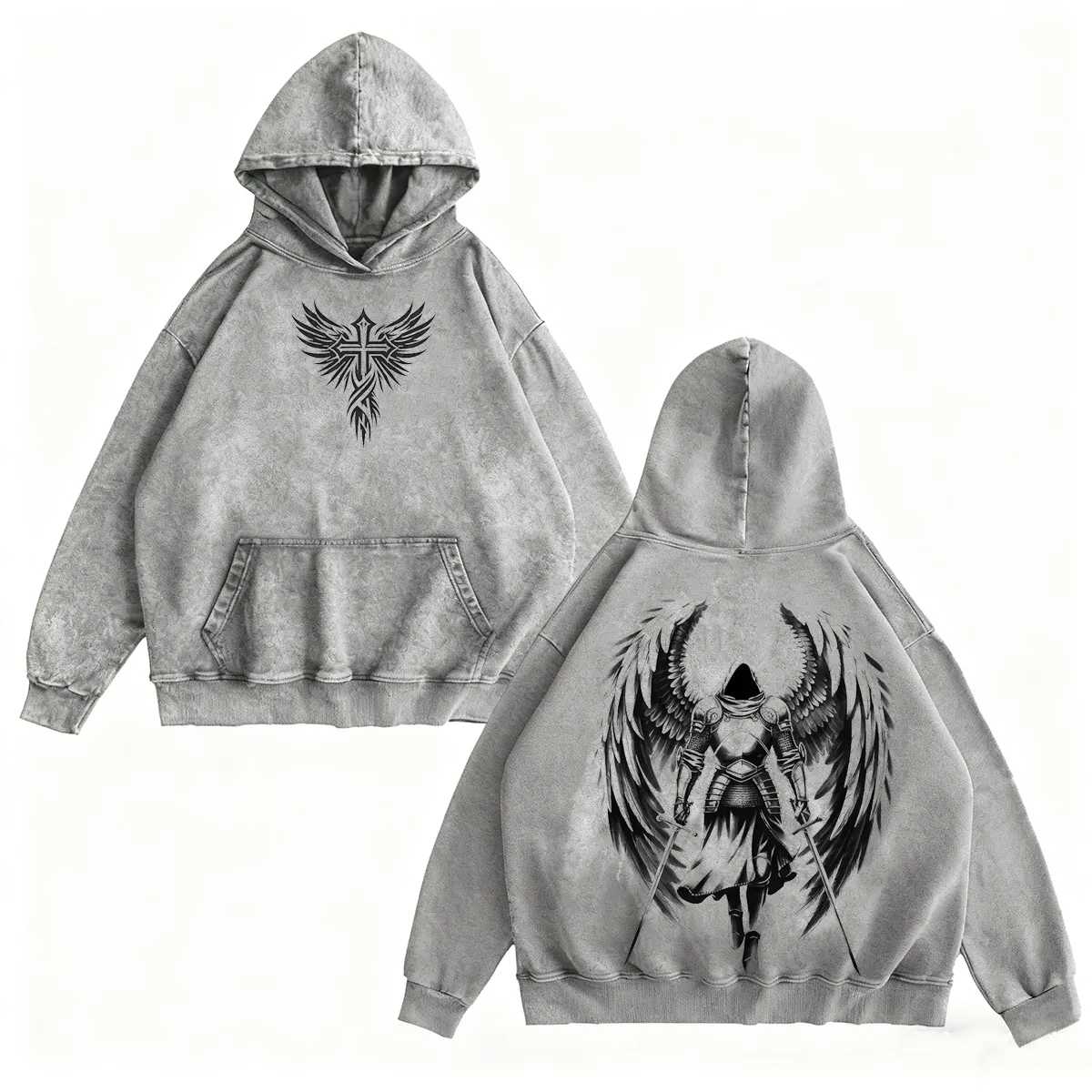 Archangel Michael: Wear Your Faith with Pride  Vintage Washed T-shirt/Crewneck/Hoodie