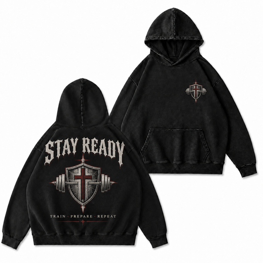STAY READY Washed T-Shirt/Crewneck/Hoodie