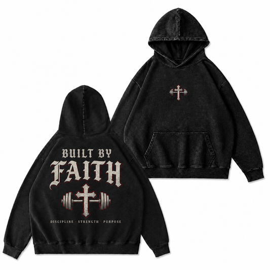 Built By Faith Washed T-Shirt/Crewneck/Hoodie